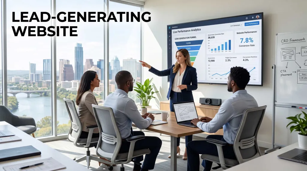 The Blueprint for a Lead-Generating Website: Architecture, CRO, and Growth Strategy